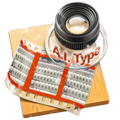 الحصى في البحر AiType أيقونة