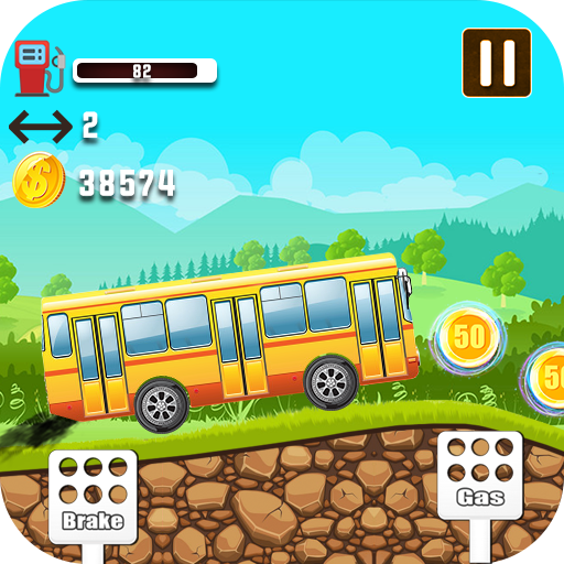 Bus Driving Simulator - 2D Bus Racing Game 19 icon