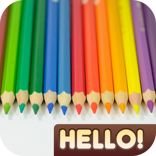 Hello Color Pencil أيقونة