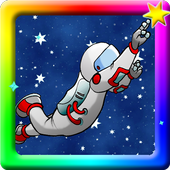 Robot games: Space icon