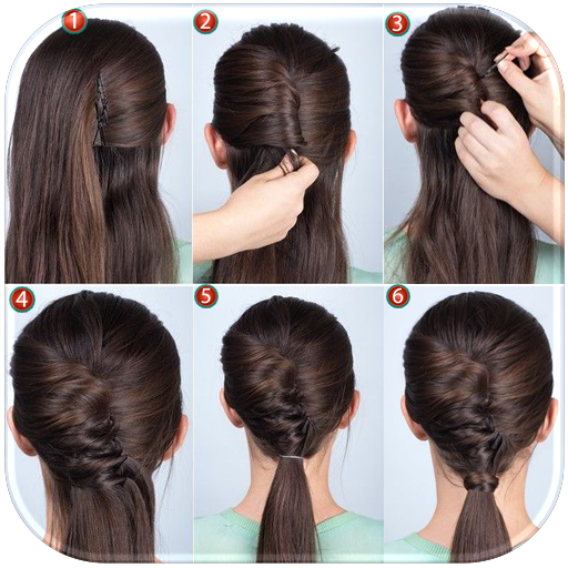 Girls Hairstyles Step by Step иконка