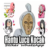 Stiker Hantu Lucu Kocak - WAStickerApps icon