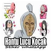 Stiker Hantu Lucu Kocak - WAStickerApps on 9Apps