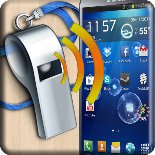 huýt sáo để tìm điện thoại icon