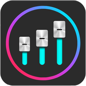 volume booster sound equalizer icon