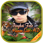 ikon Bingkai Foto Hewan Liar HD