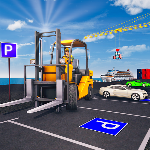 Crane Cargo Crew: Port Driving &amp; Parking icon