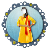Woman Salwar Selfie Montage HD icon