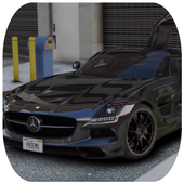 Car Mercedes Mega Racing Game icon
