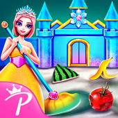 Ice Princess Big Home Cleanup-Home Cleaning Games icon