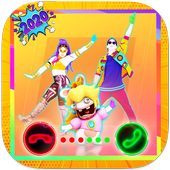 Color call themes - call screen dance, call flash icon