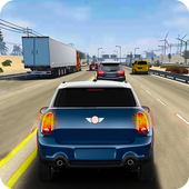 Highway Car Racing Game, Car Driving Traffic 3D icon