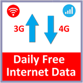 Daily Free internet data 10 GB for all countries icon
