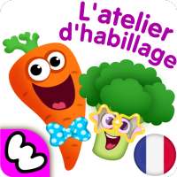 FUNNY FOOD DRESS UP Habiller jeux pour les enfants