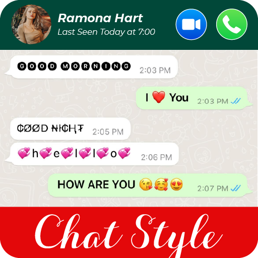 Chat Styles Fonts for WhatsApp icon