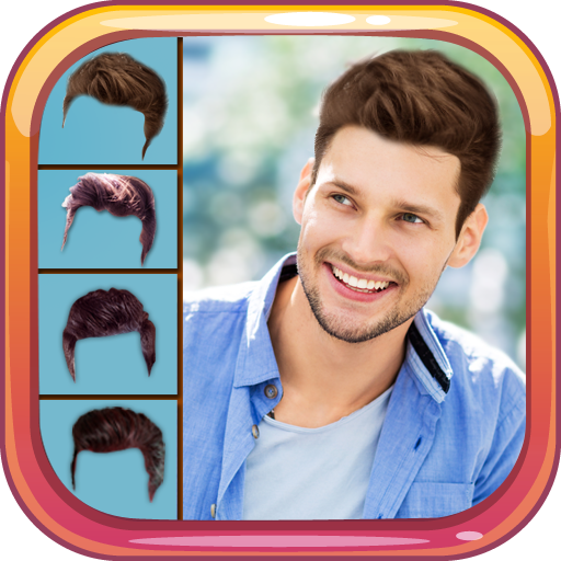 Man Hair Style Photo Editor أيقونة