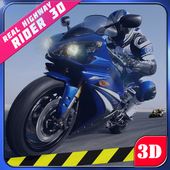 Real Highway Traffic Rider - 3D Racing Game 2018 icon