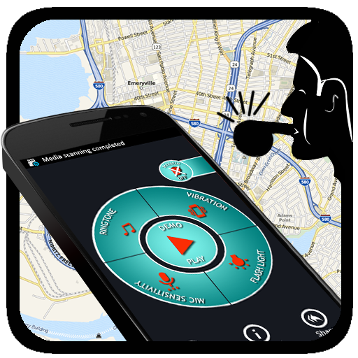 Whistle Android Finder Free - Phone finder أيقونة