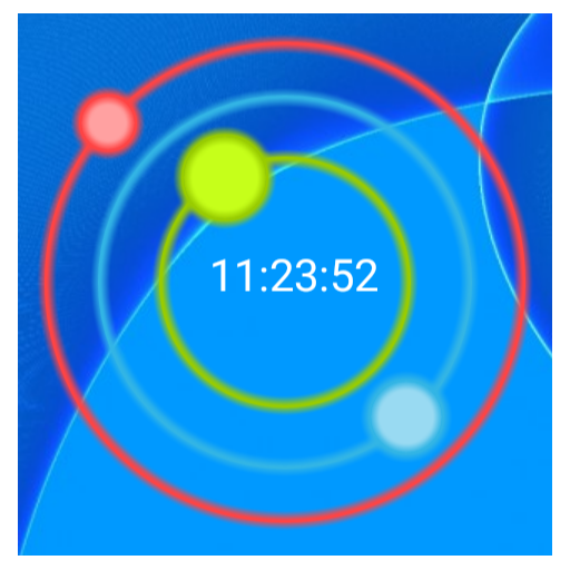 Clock Neon Live Wallpaper icon