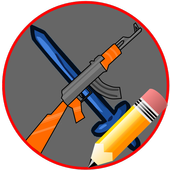 How to Draw Weapons أيقونة