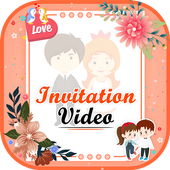 Video Invitation Card Maker - Wedding &amp; Birthday icon