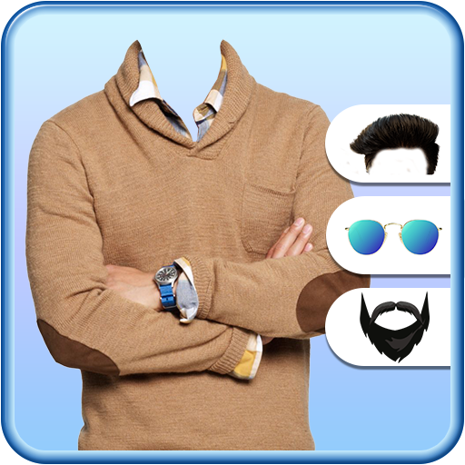 Men Winter Photo Suit : Men Winter Photo Editor icon