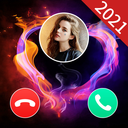 Love Caller Theme - Color Call Phone &amp; Flashlight icon