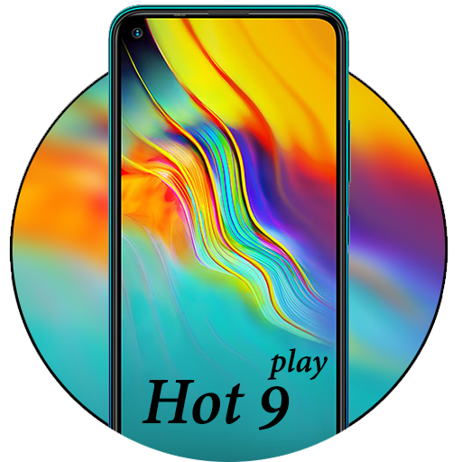 Theme for Infinix Hot 9 play icon