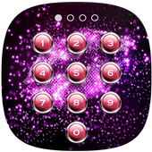Pink Glitter Lock Screen icon