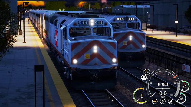 Train Simulator Driver 3D : Train Driving Games screenshot 2