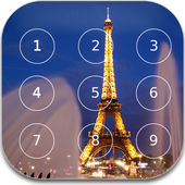 Paris password Lock Screen icon