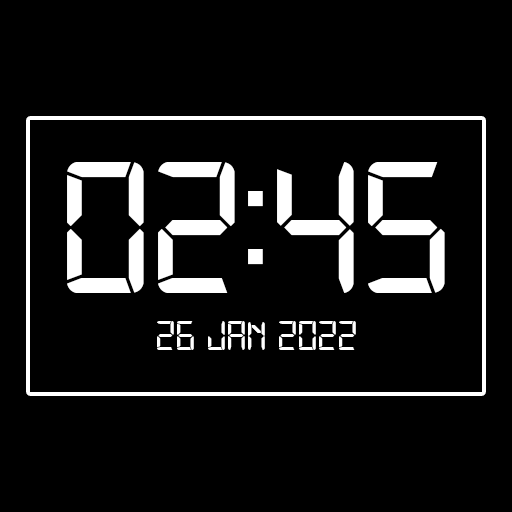 LED Digital Clock Widgets icon