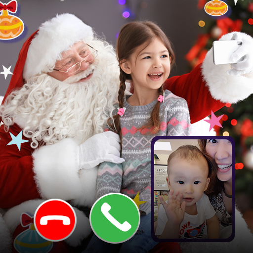 Santa Claus video call: Fake Video Call icon