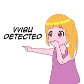 Otaku Weaboo Anime Girl Stickers WAStickerApp icon