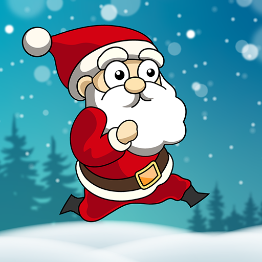 Santa Run 2D Xmas Santa Runner icon