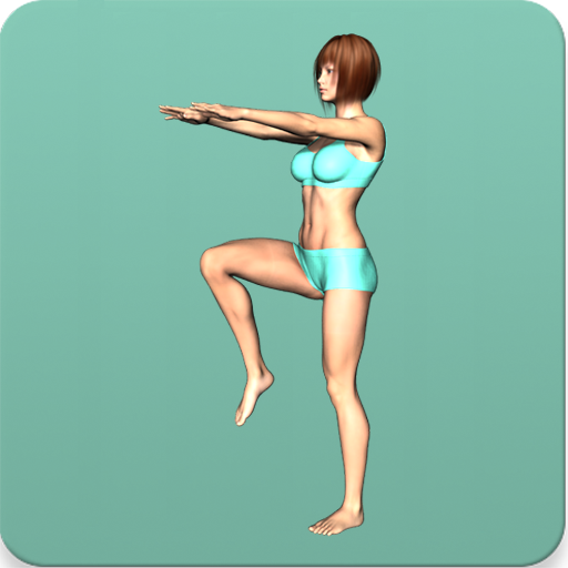 Aerobics workout at home icon