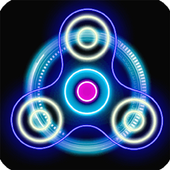Fidget  Spinner Néon Glow Online icon