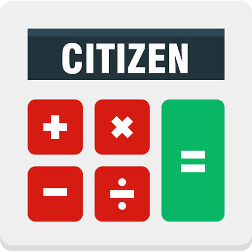 Citizen Calculator - Memory Functions icon