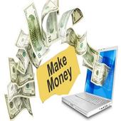 Earn money online-work from Home icon
