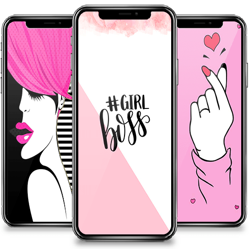 Cute Girly Wallpaper icon