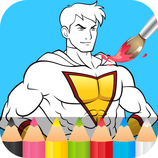 Superhero Coloring Pages icon