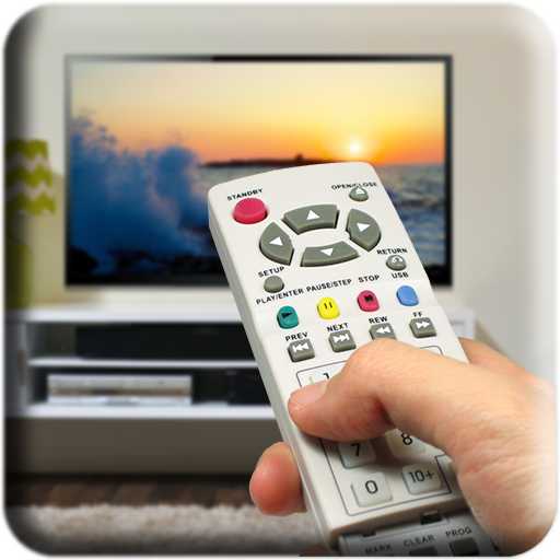 TV decoder remote controller icon