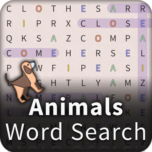 Animals Word Search icon