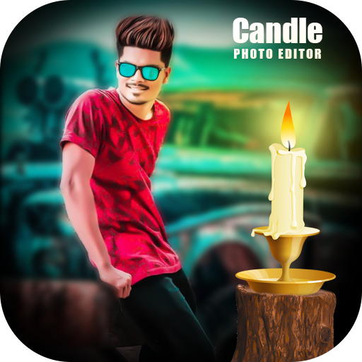 Candle Photo Editor - Cut Paste Photo icon
