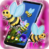 ikon Bumble Bees on Your Screen