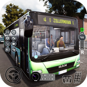 Euro Bus Sim 3D 2019 icon