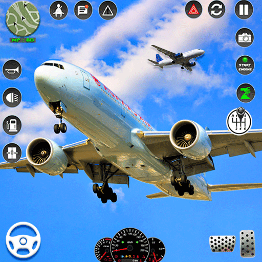 Airplane Games Simulator 2023 أيقونة