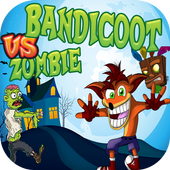 Bandicoot Adventure Vs Zombie icon