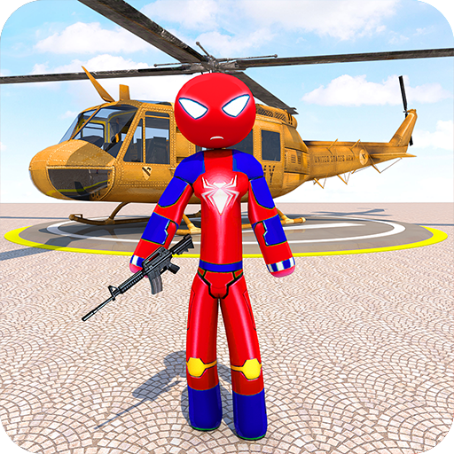 Super Stickman Rope Hero Fight icon