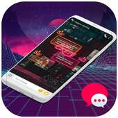 Neon Theme Colors SMS - Color Message on 9Apps